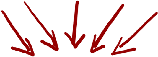 Get Your Free Jlawbball Nba Workout - Hand Drawn Arrows Down (573x215), Png Download