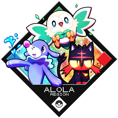 Pokemon Starters - Pokemon Sun And Moon Starter Split Evolution (400x400), Png Download