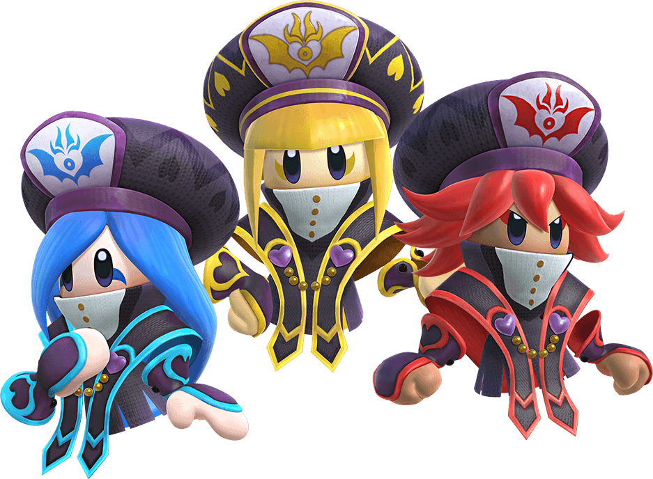 King Dedede And Meta Knight Are Both Influenced By - Kirby Star Allies Francisca (937x688), Png Download