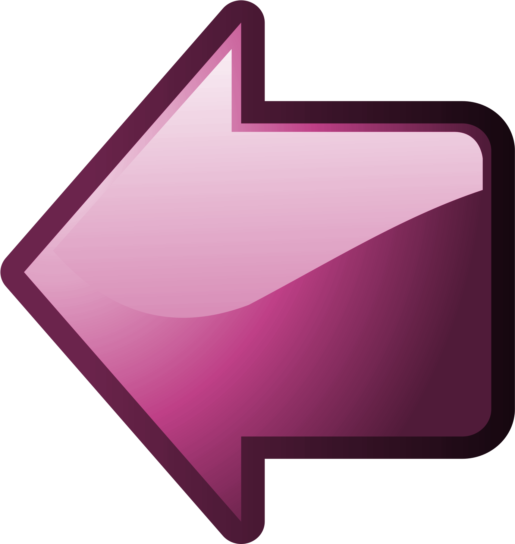 Return Here Arrow Clipart - Download (2000x2000), Png Download