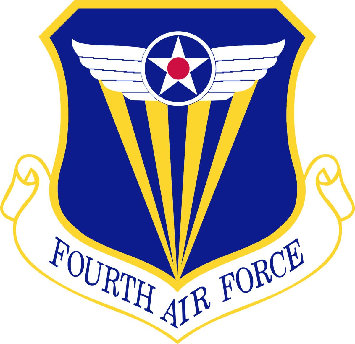 4th Air Force, Us Air Force - Nigeria Air Force Logo (618x600), Png Download