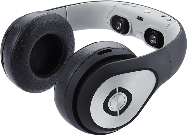 Avegant Glyph Avegant - Avegant Glyph Portable Personal Theater Video Headset (616x459), Png Download
