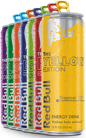 Red Bull Editions - Red Bull Energy Edition (302x496), Png Download