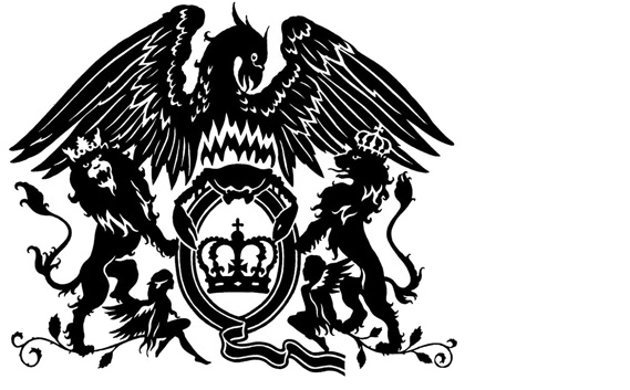 Queen-logo - Under Pressure David Bowie Queen Single (720x360), Png Download