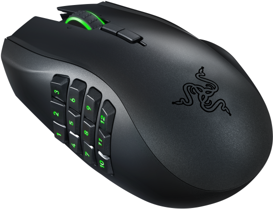 Razer Naga Epic Chroma - Razer Naga Epic Chroma Wireless Rz01-01230100-r3a1 (600x450), Png Download