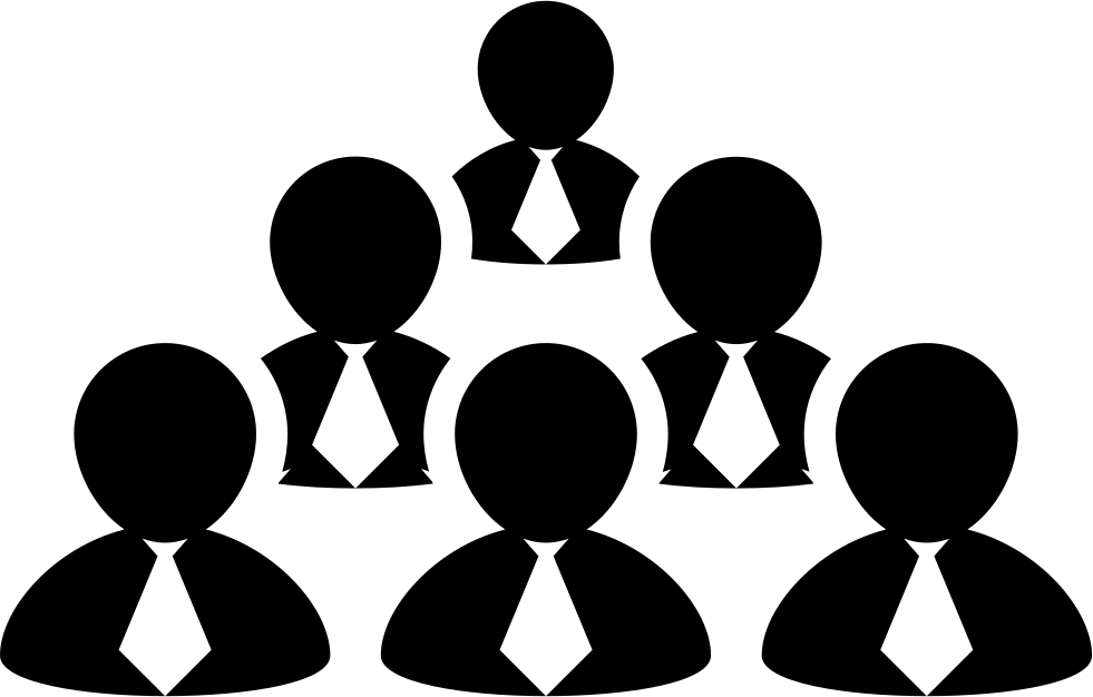 Male Human Group Of Men With Ties Svg Png Icon Free - Grupo Humano Png (981x626), Png Download