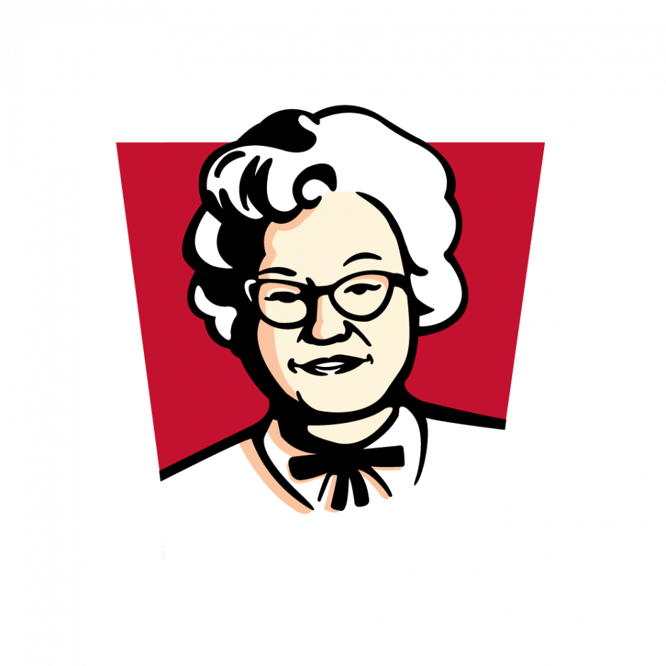 Claudia Sanders By Ipg Mediabrands - Kfc Claudia (940x940), Png Download