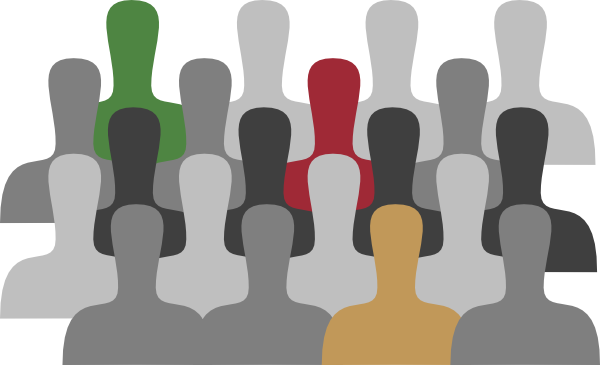 Small Vs Large Group (600x365), Png Download