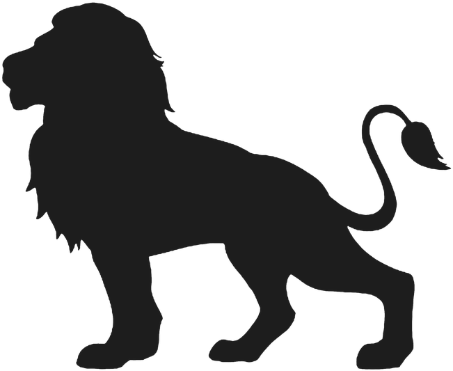 Lion Silhouette Free Illustration Lion Feline Cut Out - Your Guard; Stand Firm E (720x720), Png Download
