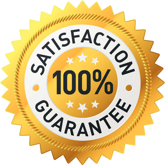 100% Satisfaction Guarantee - 100 Satisfaction Guarantee Badge Png (480x480), Png Download
