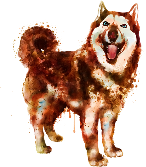 Click And Drag To Re-position The Image, If Desired - Husky (600x600), Png Download