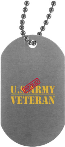 Army Proud Veteran Dog Tag - Feel The Johnson 2016 T Shirt Gary Johnson For President (480x480), Png Download