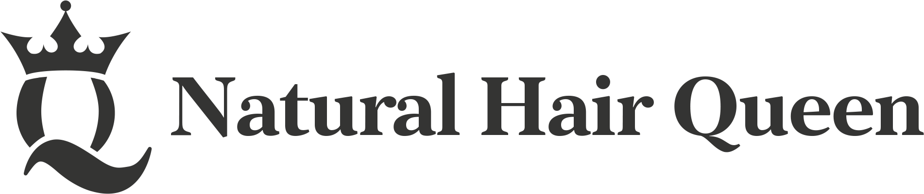Natural Hair Queen Logo (1922x417), Png Download