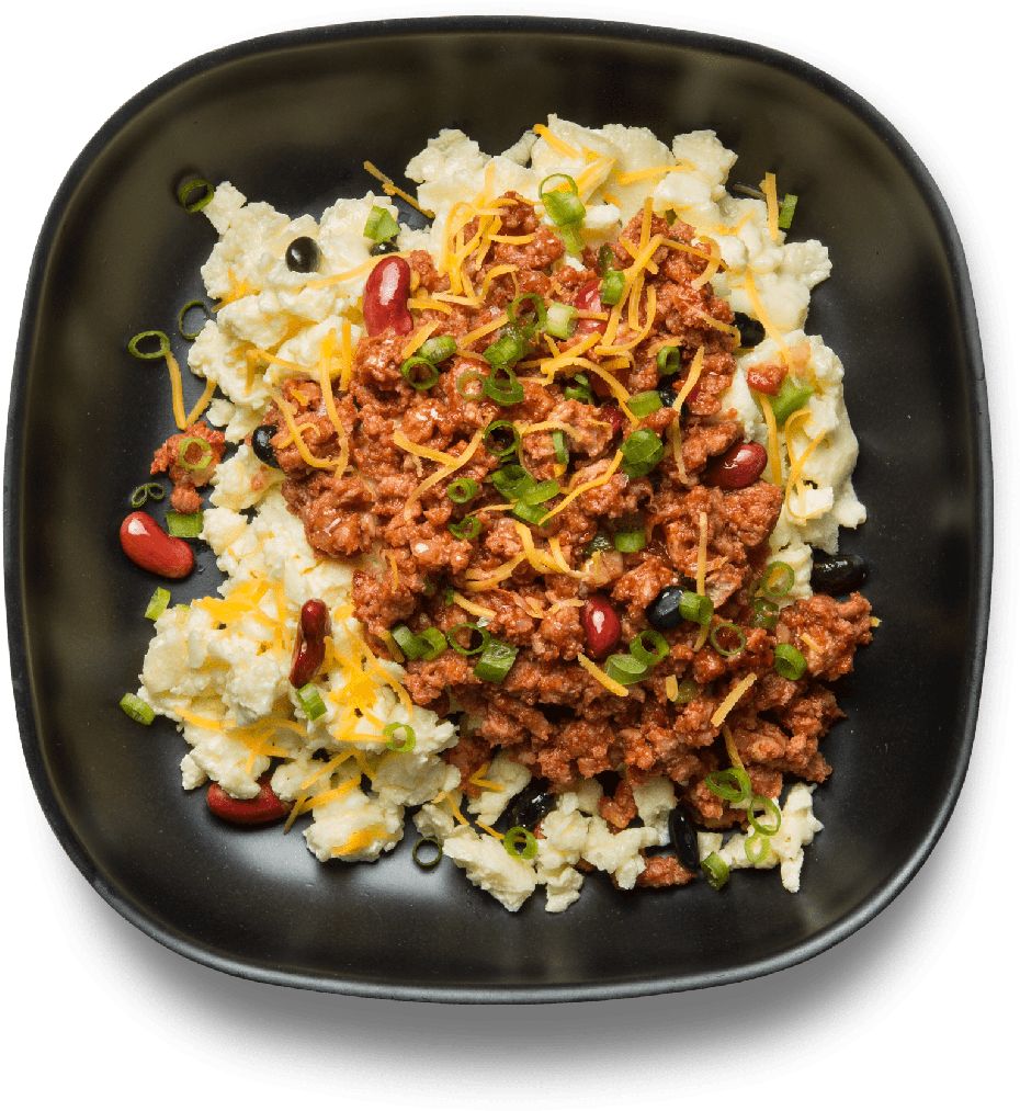 Turkey Chili Scramble - Food (1242x1242), Png Download