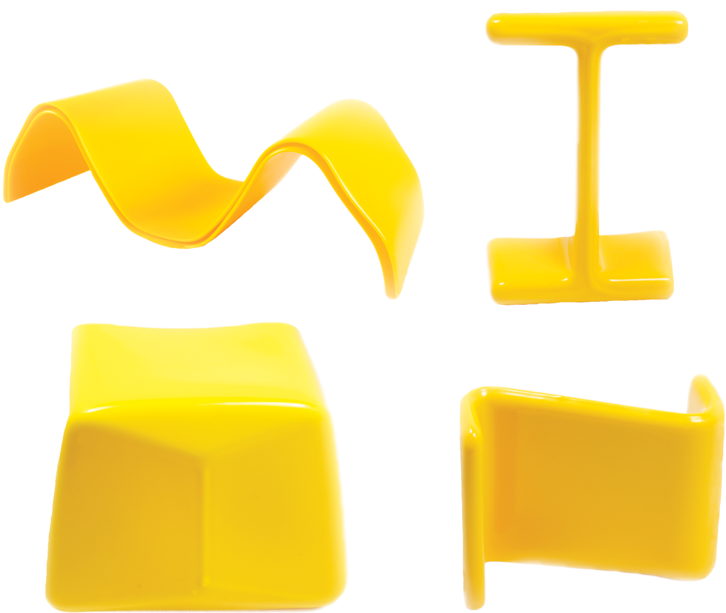 Barrier End Caps - Plastic (2766x2355), Png Download