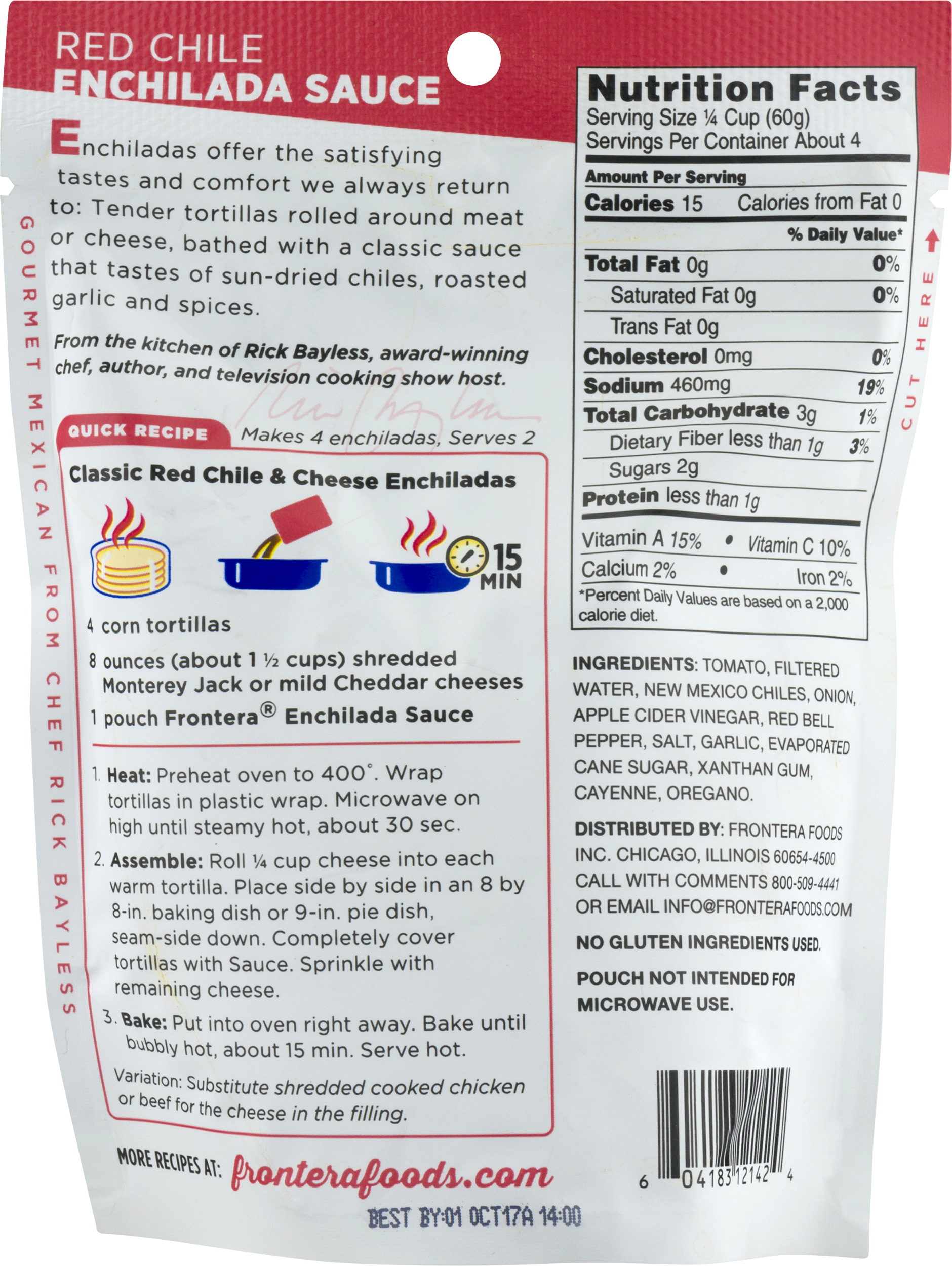 Download Frontera Red Chili Enchilada Sauce With Roasted Tomato