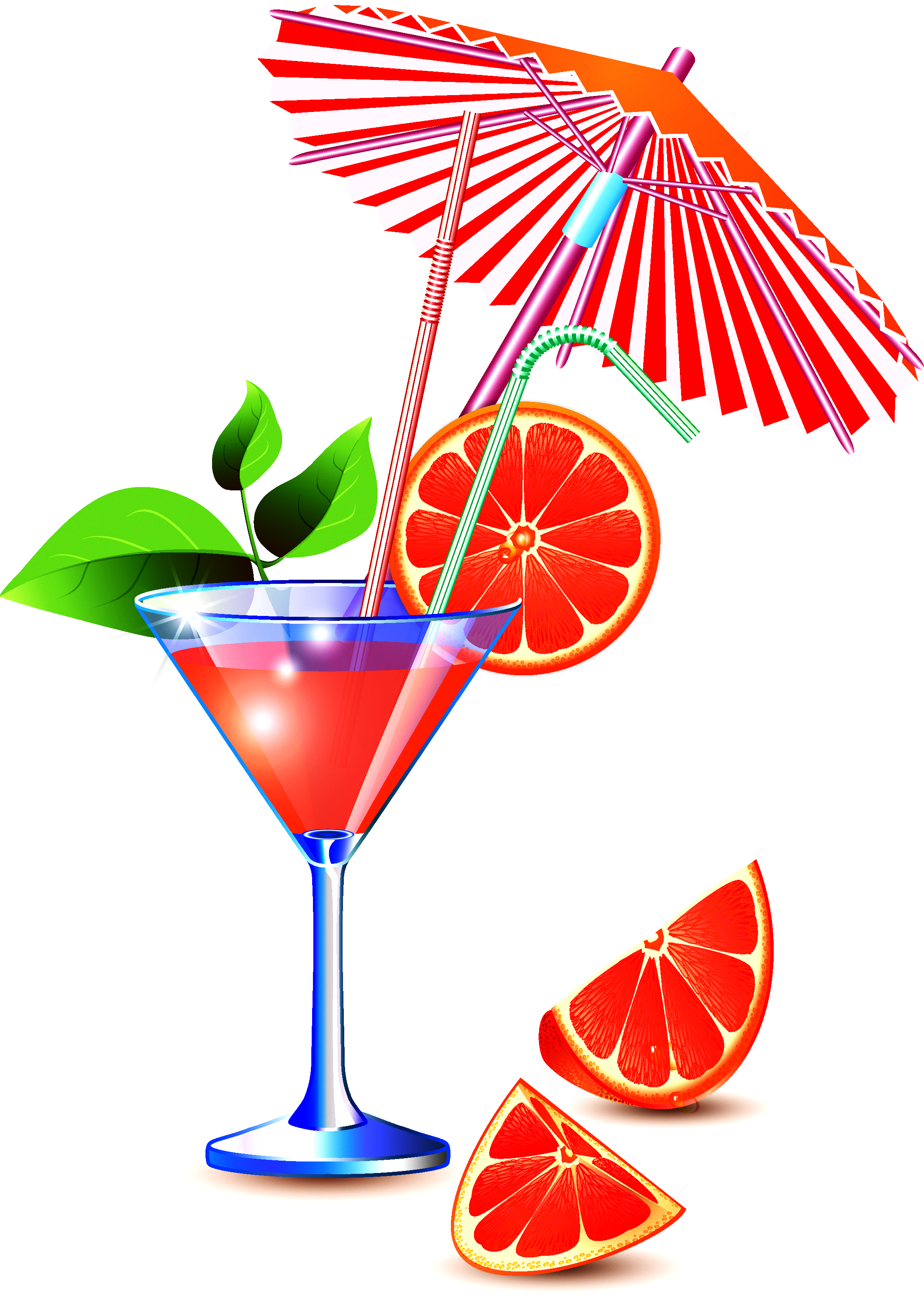 Clip Art Download Christmas Martini Clipart - Juice (2244x3172), Png Download