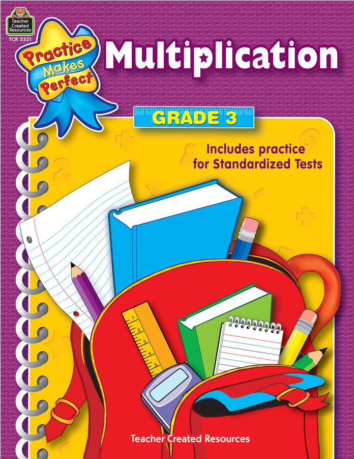 Tcr3321 Multiplication Grade 3 Image - Multiplication Grade 3 (900x900), Png Download
