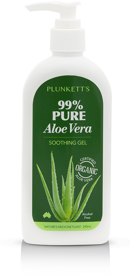 Plunkett's 99% Pure Aloe Vera Soothing Gel - Aloe Vera (425x945), Png Download