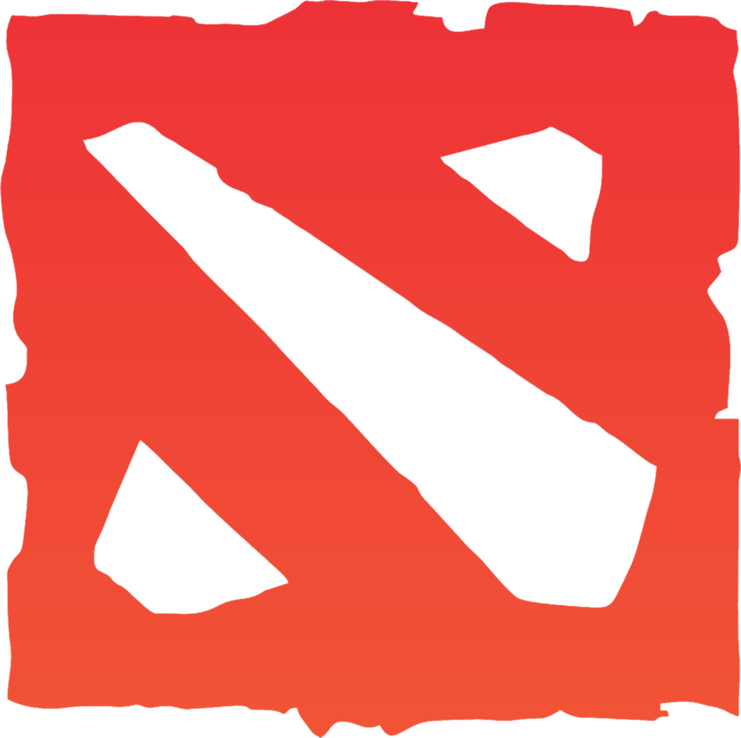 League Legends Logo Of Game Dota Video Clipart - Dota 2 Logo Flat (1475x1469), Png Download