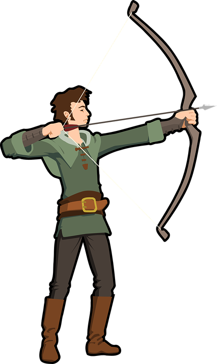 Archer Clipart (430x720), Png Download