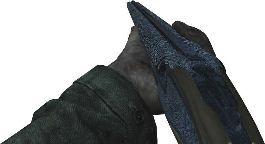 Double-barreled Shotgun Bore Long Range World At War - Double Barrel Shotgun Ww2 (885x483), Png Download