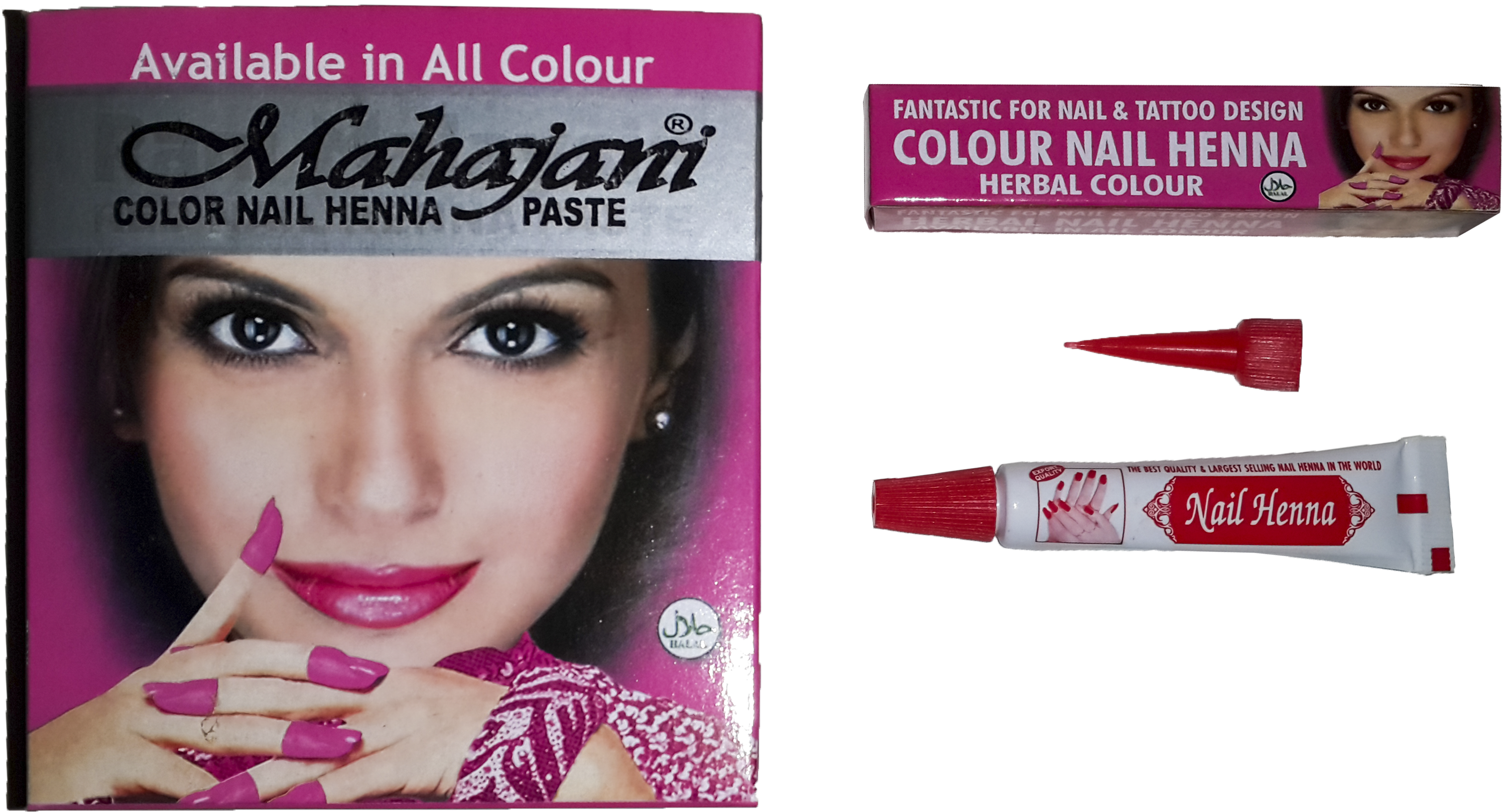 Mahajani Herbal Mehndi Hair Powder - Eye Liner (4128x2322), Png Download