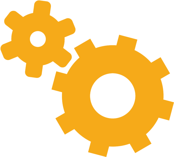Icon Is Two Gears Working Together - R&d Icon (600x600), Png Download
