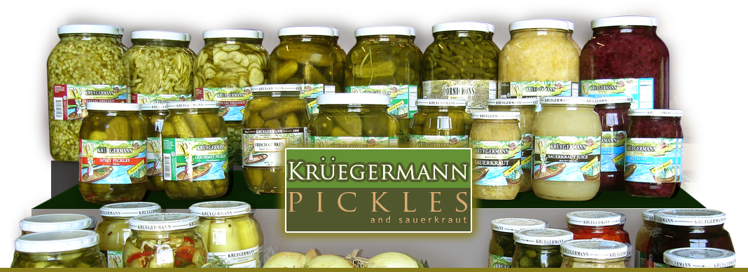 Kruegermann Pickles (1068x388), Png Download