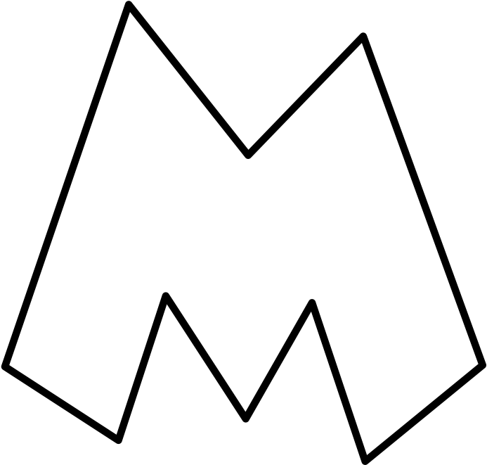 Alphabet Outline Png Graphic Royalty Free Stock - Letter (721x857), Png Download