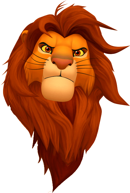Lion King Old Simba (629x752), Png Download