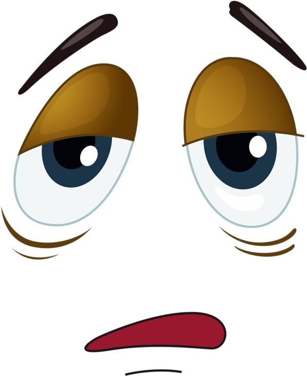 Clipart Free Library Cartoon Emoticon Caricature Smiley - Ojos Cansados Png (691x800), Png Download