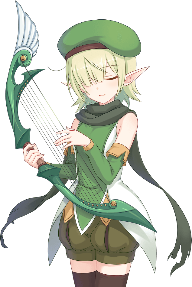 Cool Elf Bow Futaba Aoi Normal Start 0 Blink - Princess Connect! (1000x1000), Png Download