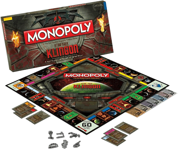 1 Of - Monopoly Star Trek Klingon (600x600), Png Download