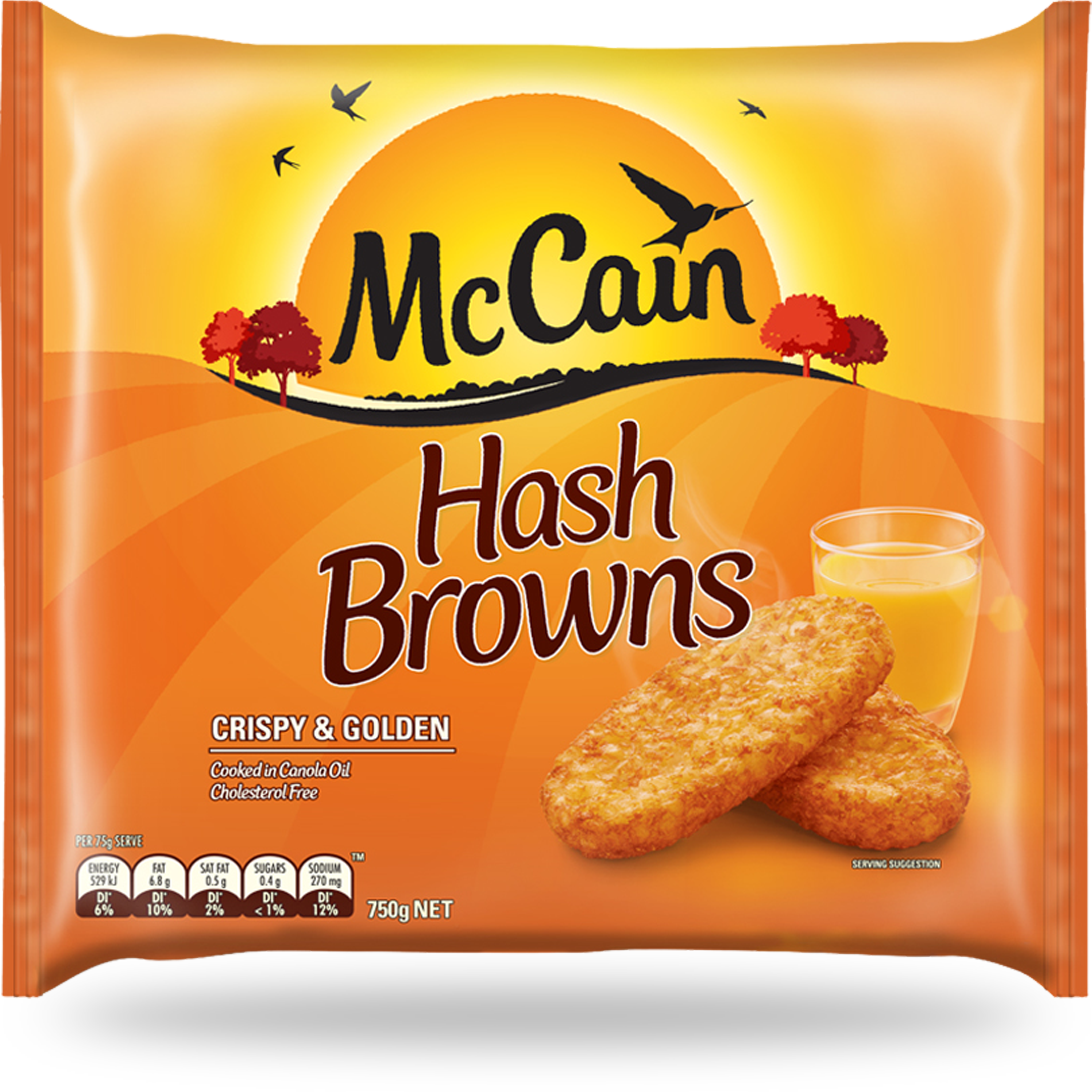 Hash Browns 750g (3000x3000), Png Download