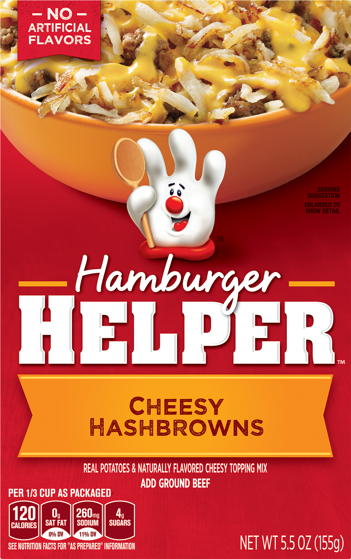 Betty Crocker Hamburger Helper, Cheesy Hashbrowns Hamburger - Hamburger Helper Cheesy Hashbrowns (1800x1800), Png Download