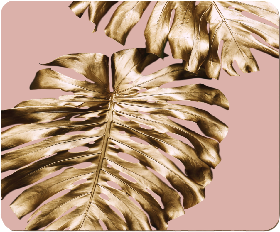 Load Image Into Gallery Viewer, Gold Leaf Glaze Placemat - Gold (1024x1200), Png Download