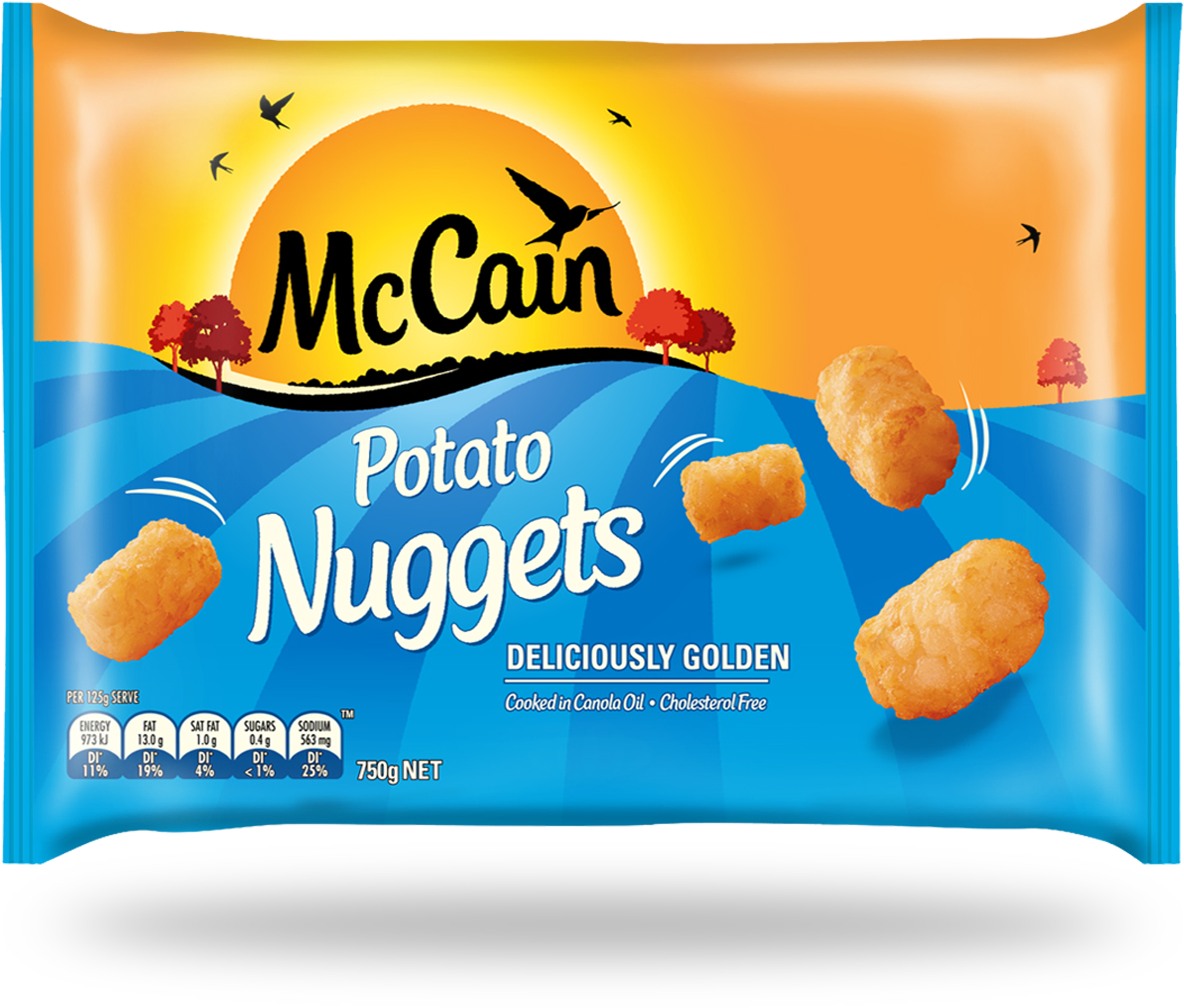 Potato Nuggets 750g (3000x3000), Png Download