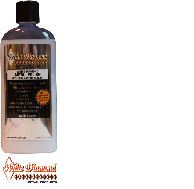 White Diamond Metal Polish (1000x667), Png Download