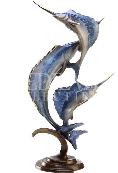 Marlin And Sailfish Team - Spi Home Marlin And Sailfish Figurine (699x699), Png Download