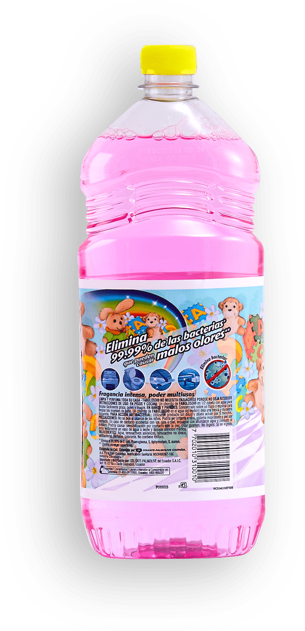 Fabuloso Multiusos Antibacterial Aroma De Bebé - Plastic Bottle (1600x1600), Png Download