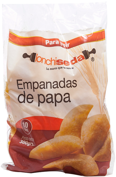 Empanada Precocida Lochiseda De Papa - Hot Dog Bun (630x700), Png Download