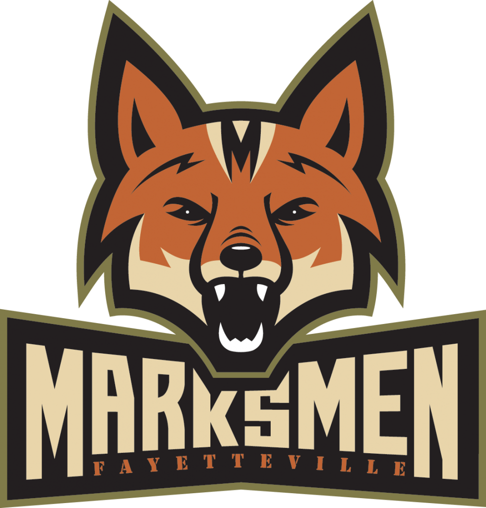 Fayetteville Marksmen Logo - Fayetteville Marksmen (984x1030), Png Download