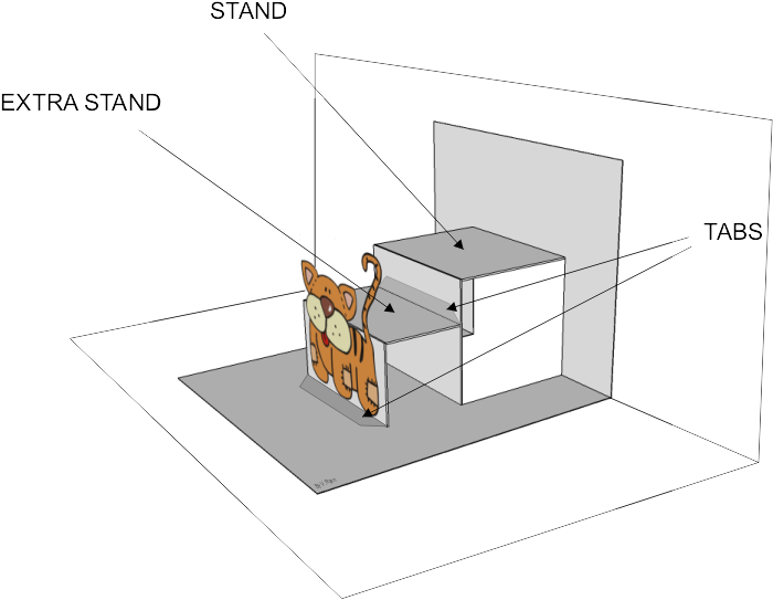 Pop Up Cards - Pop Up Card Mechanisms (750x573), Png Download
