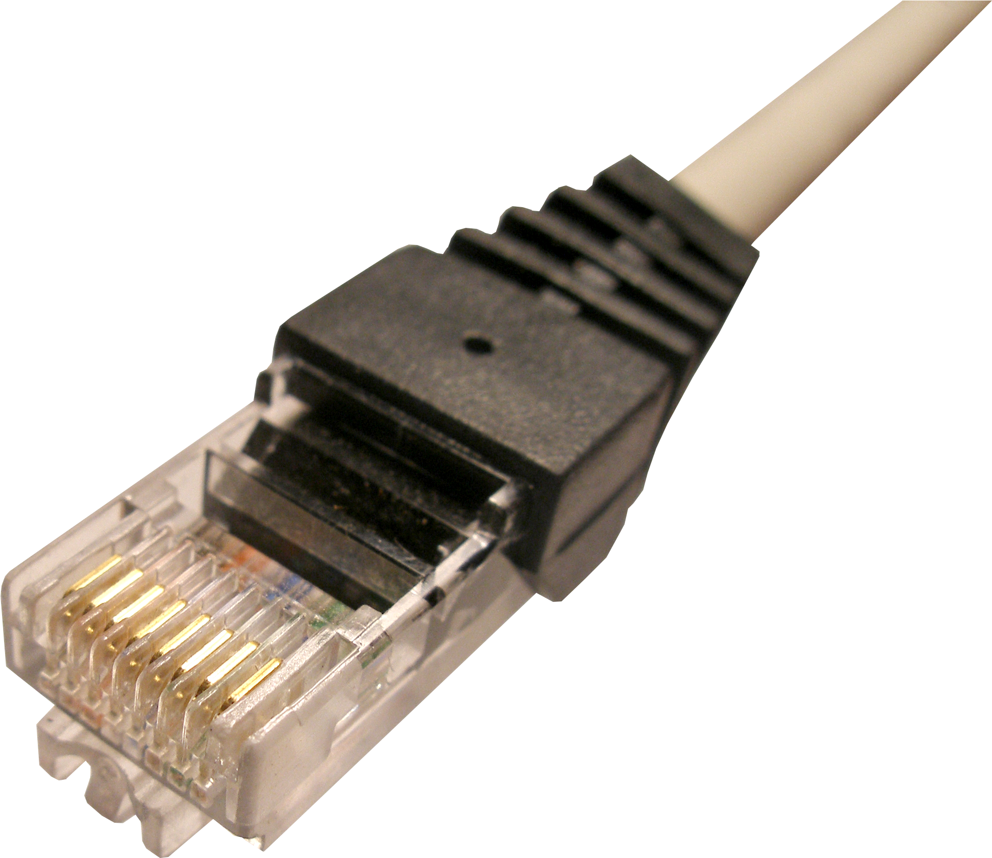 File - Rj45 - Rj 45 Connector Png (2157x1788), Png Download