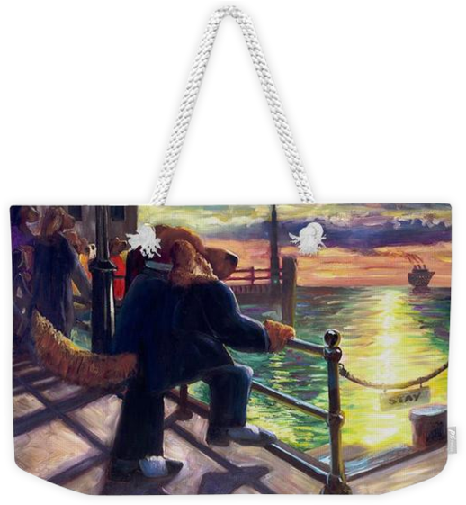 Weekender Tote Bag - Throw Pillow (550x581), Png Download