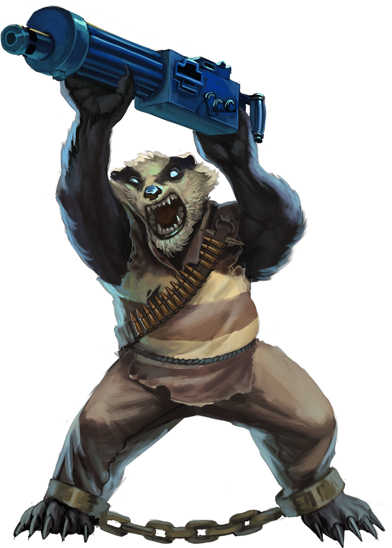 Badgerportrait - Tooth And Tail Units (788x1100), Png Download