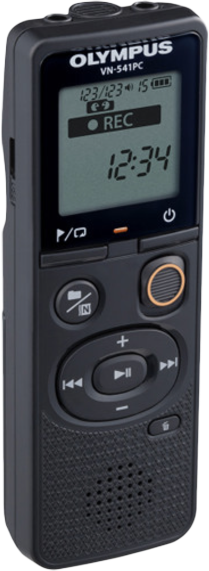 Olypus Vn 541 Pc - Olympus Vn-541pc Voice Recorder - 4 Gb - Black (1600x1200), Png Download