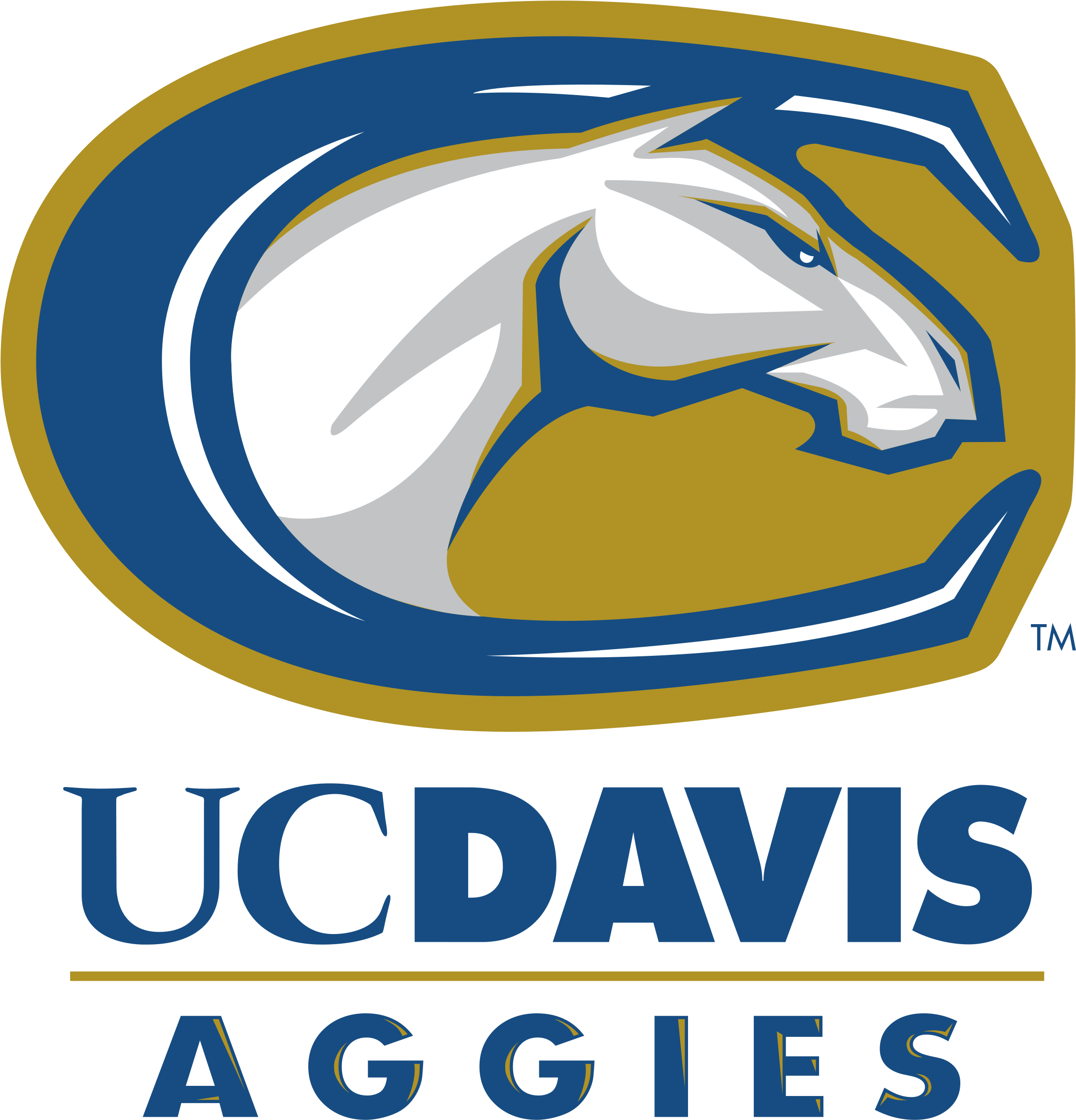 Uc Davis Aggies 3 Logo Png Transparent - Uc Davis Aggies (2400x2400), Png Download