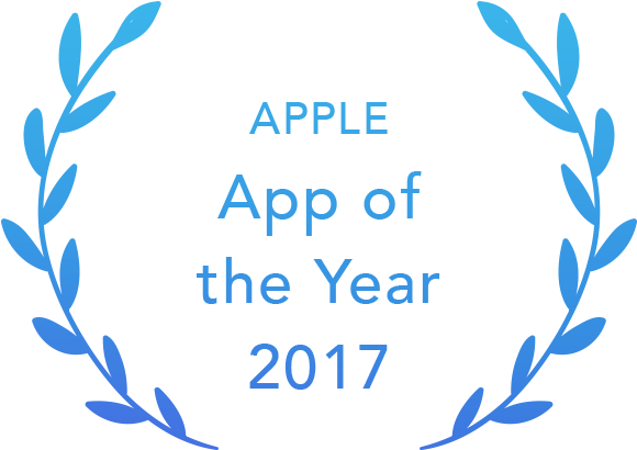 Apple App Of The Year 2017 - Calm App Of The Year (600x600), Png Download